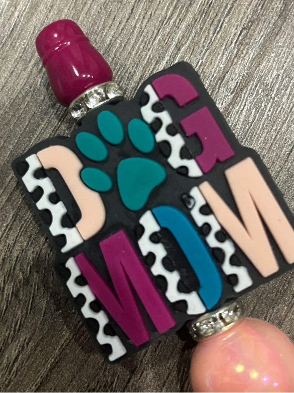 Hand Beaded “Dog Mom” Pen. Create a pen bundle and save! - Picture 3 of 7